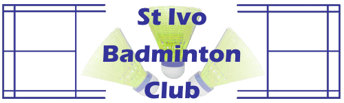 St Ivo Badminton Logo